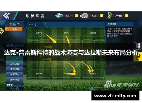 达克·普雷斯科特的战术演变与达拉斯未来布局分析